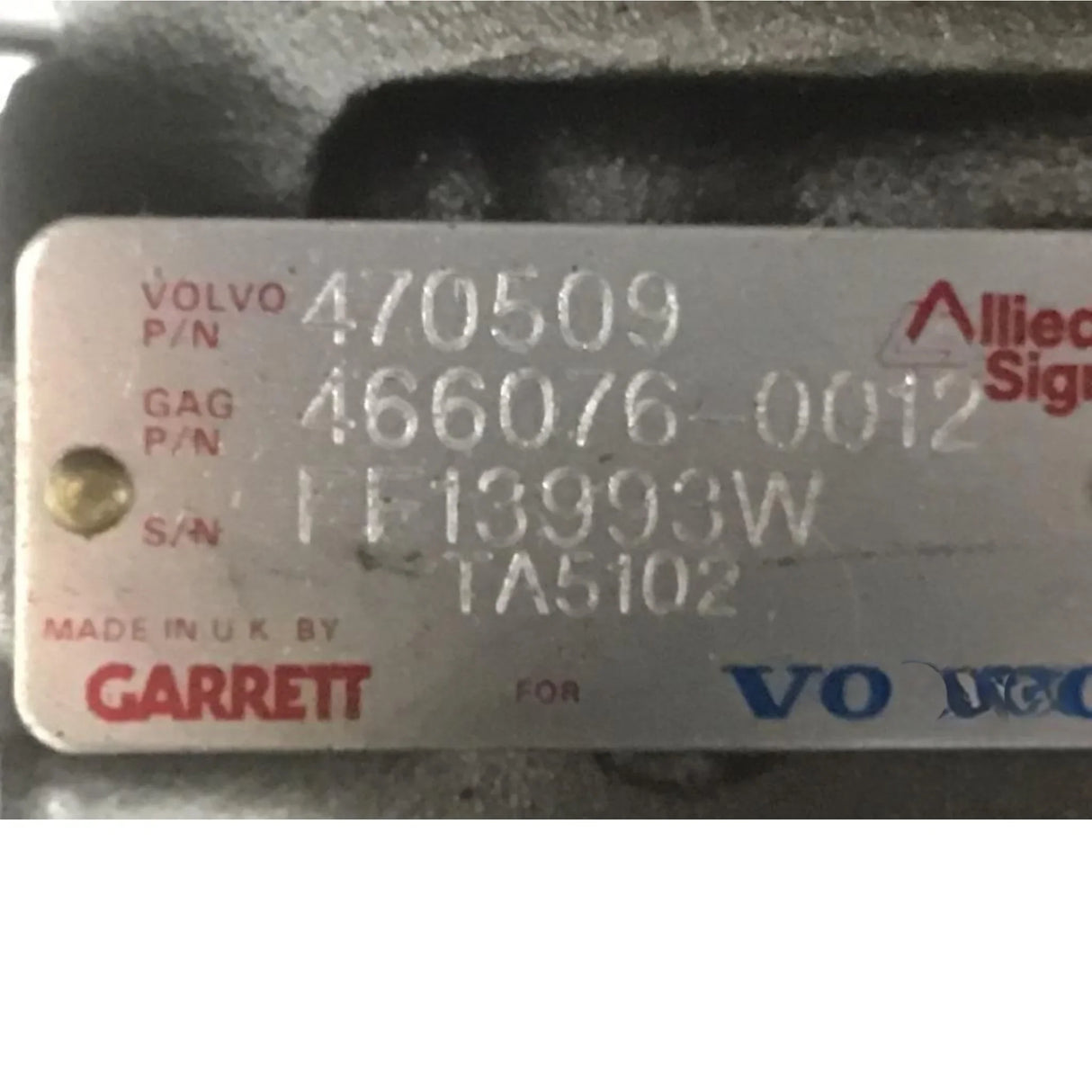 5002779 Genuine Mack Turbocharger - Truck To Trailer