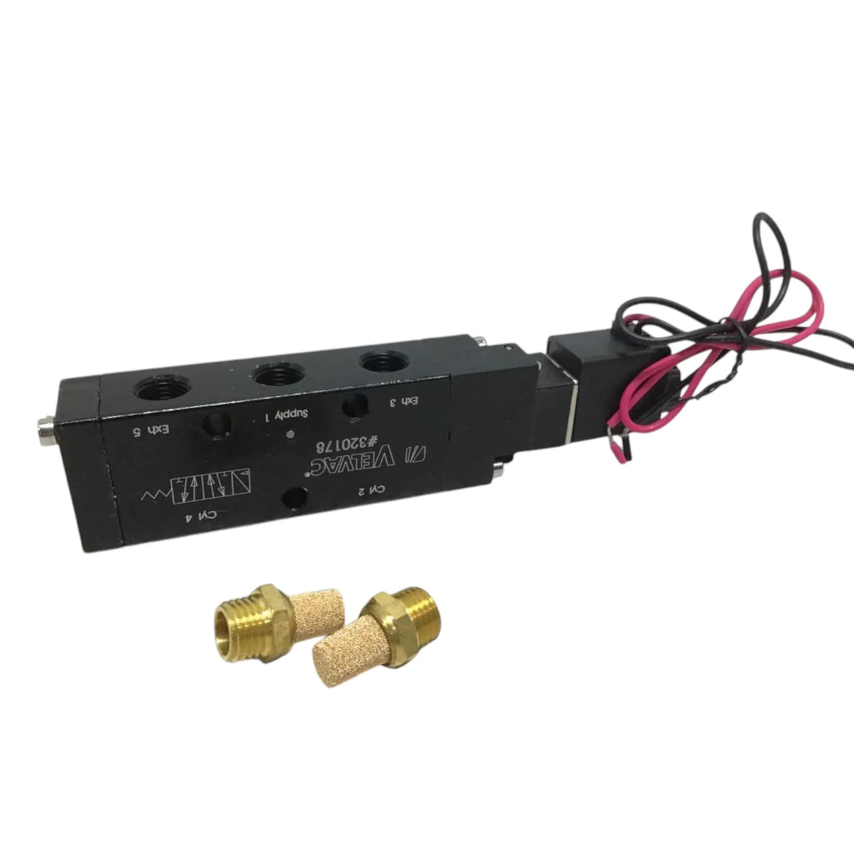 VEL 320178 Genuine Mack Valve-4-Way 2 Position Solenoid - Truck To Trailer