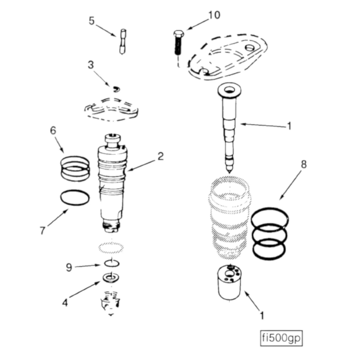 Cummins 139153 Collet - Truck To Trailer