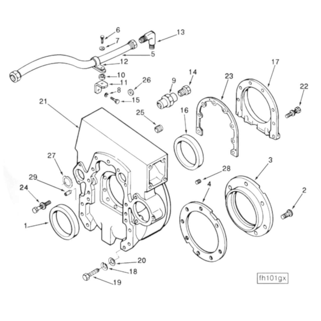 Cummins 141744 Oil Seal - Truck To Trailer