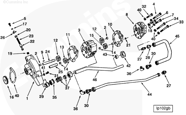 Cummins 169657 Hexagon Head Cap Screw - Truck To Trailer