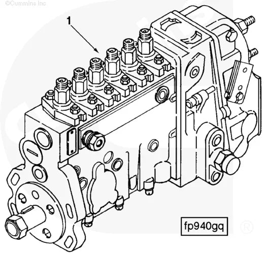 Cummins 3930123 Fuel Injection Pump Truck To Trailer