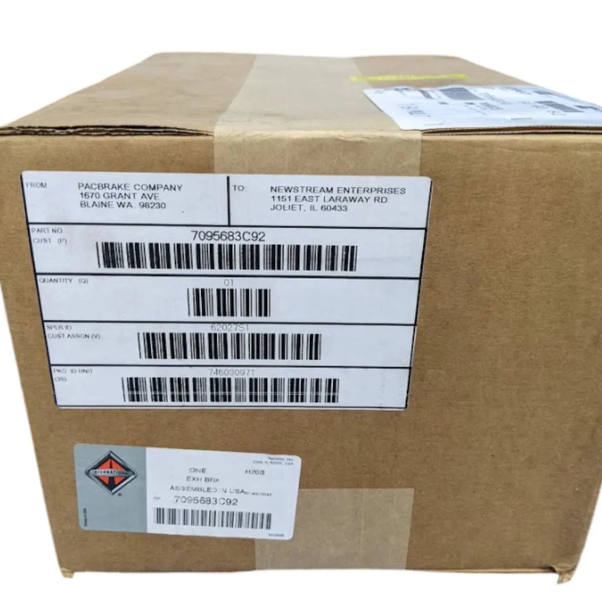 7095683C91 Genuine International Exhaust Brake - Truck To Trailer