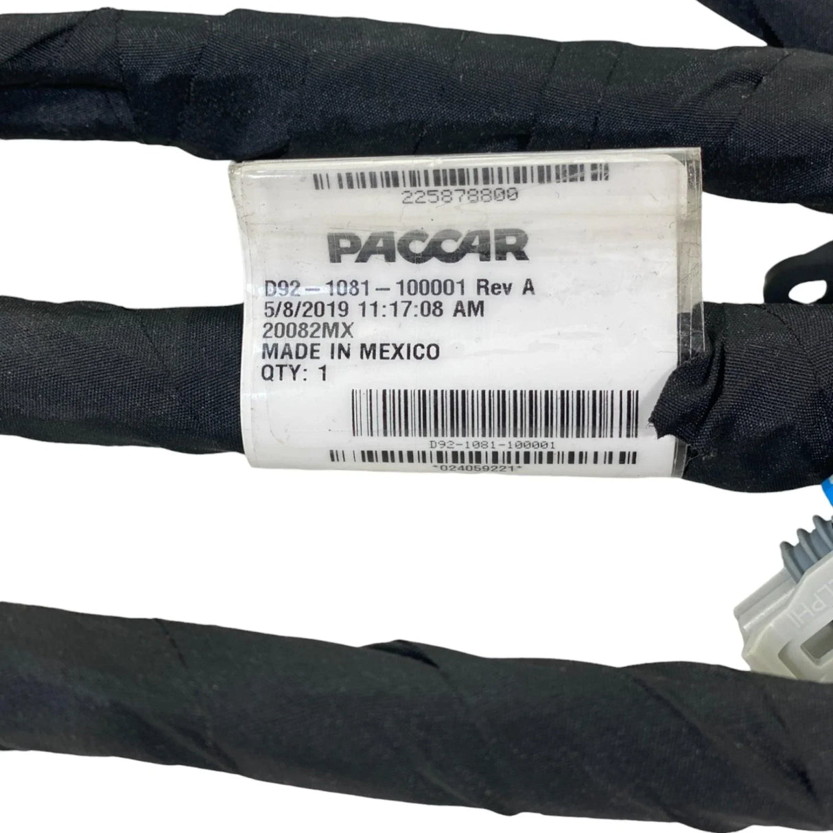 D921081100001 Genuine Paccar Engine Wiring Harness For Leoni - Truck To Trailer