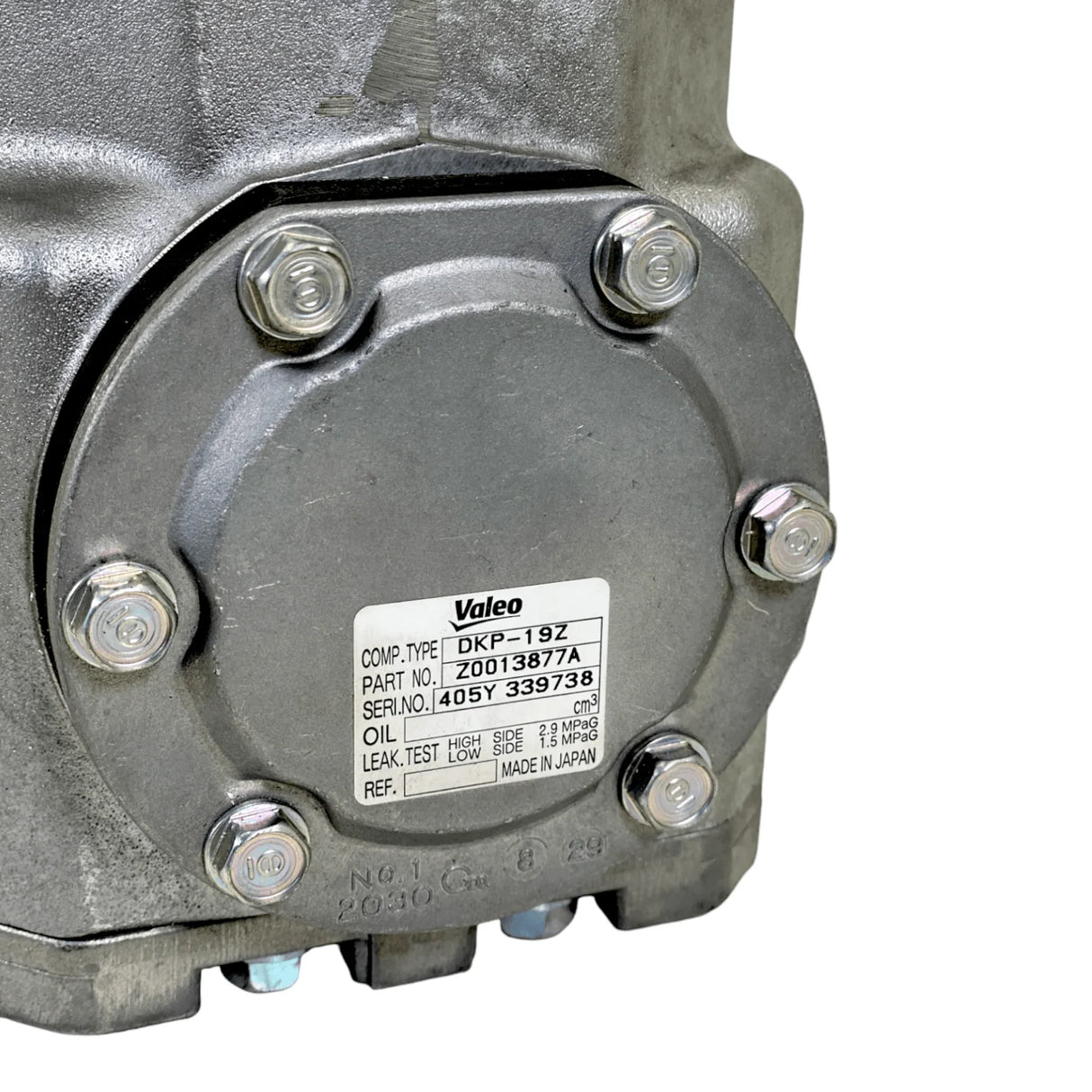 DKP-19Z Genuine Valeo Compressor 24V TK312R Thermo King V-500 - Truck To Trailer