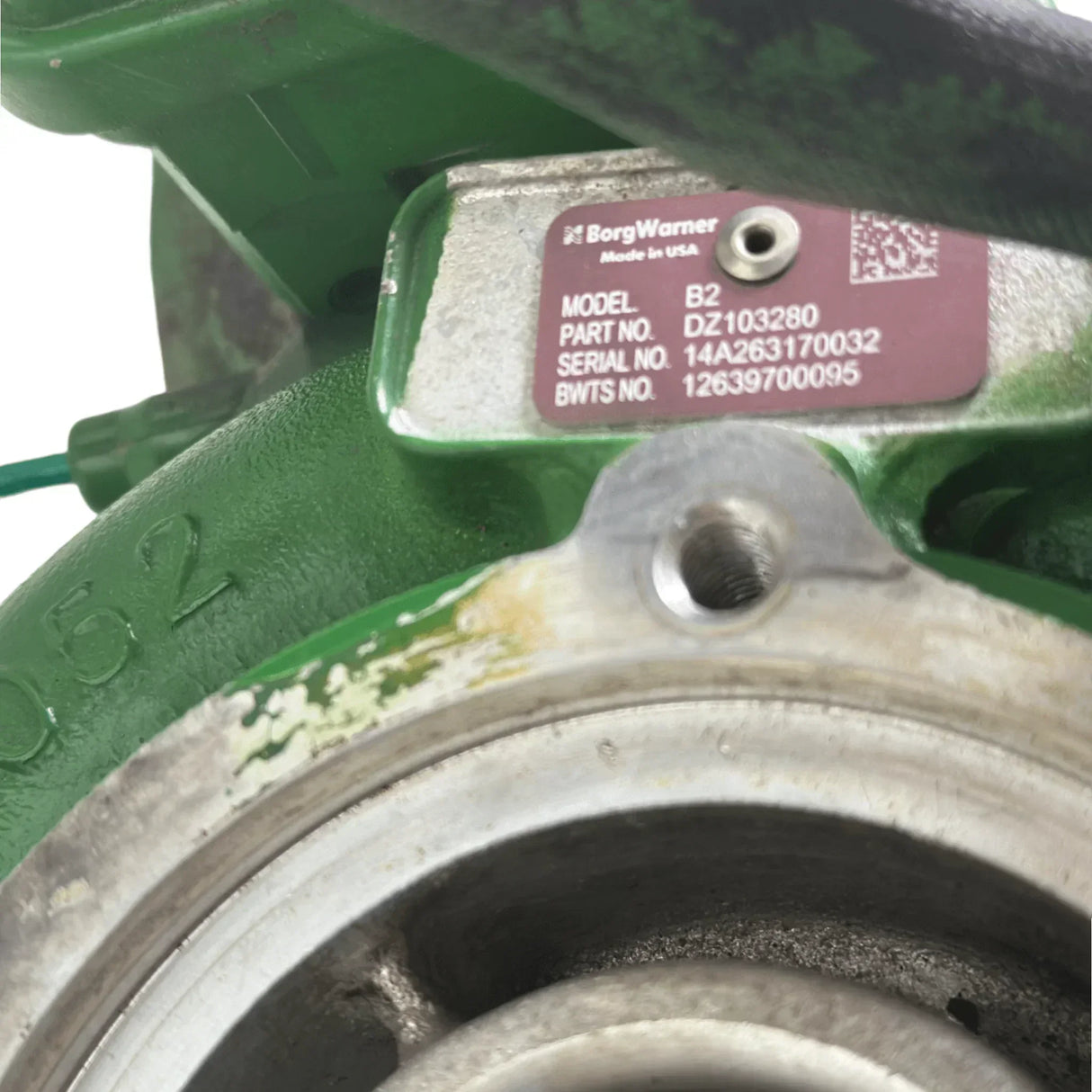 DZ100203 Genuine John Deere Turbocharger With Actuator - Truck To Trailer