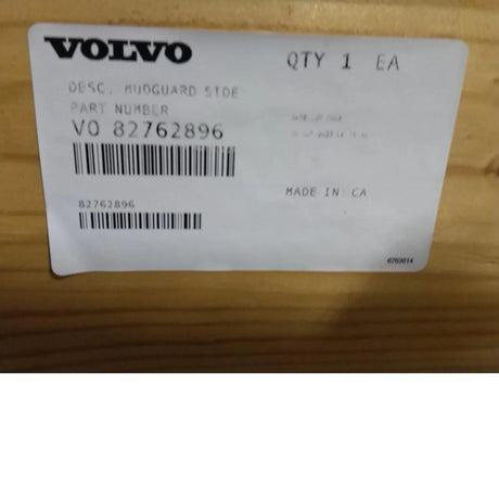 82762896 Genuine Mack Fender Side - Truck To Trailer