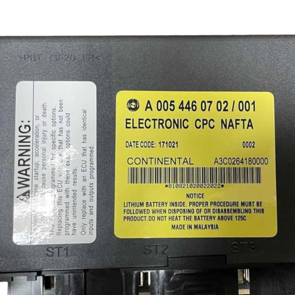 EA0054460702 Genuine Detroit Diesel CPC2 Nafta Exchange - Truck To Trailer