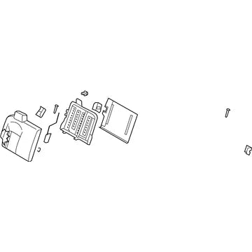 88600-jm17a Genuine Nissan BACK ASSY-REAR SEAT - Truck To Trailer