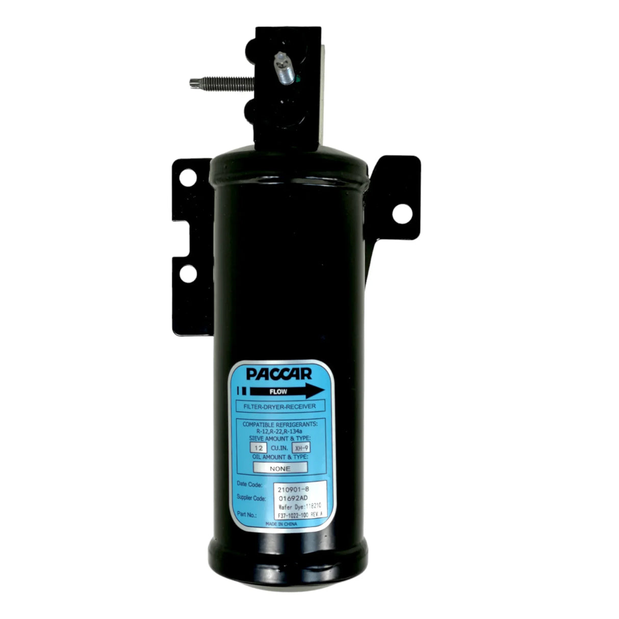 F37-1022-100 Genuine Paccar Receiver Dryer - Kenworth - Truck To Trailer