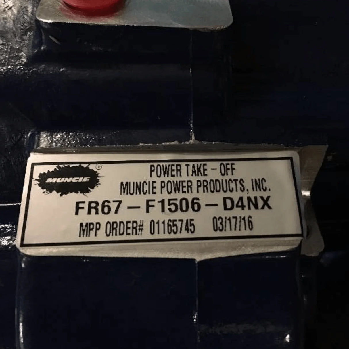 Fr67-F1506-D4Nx Oem Muncie Torqshift Automatic Muncie Pto Fr67F1506D4Nx For Ford - Truck To Trailer
