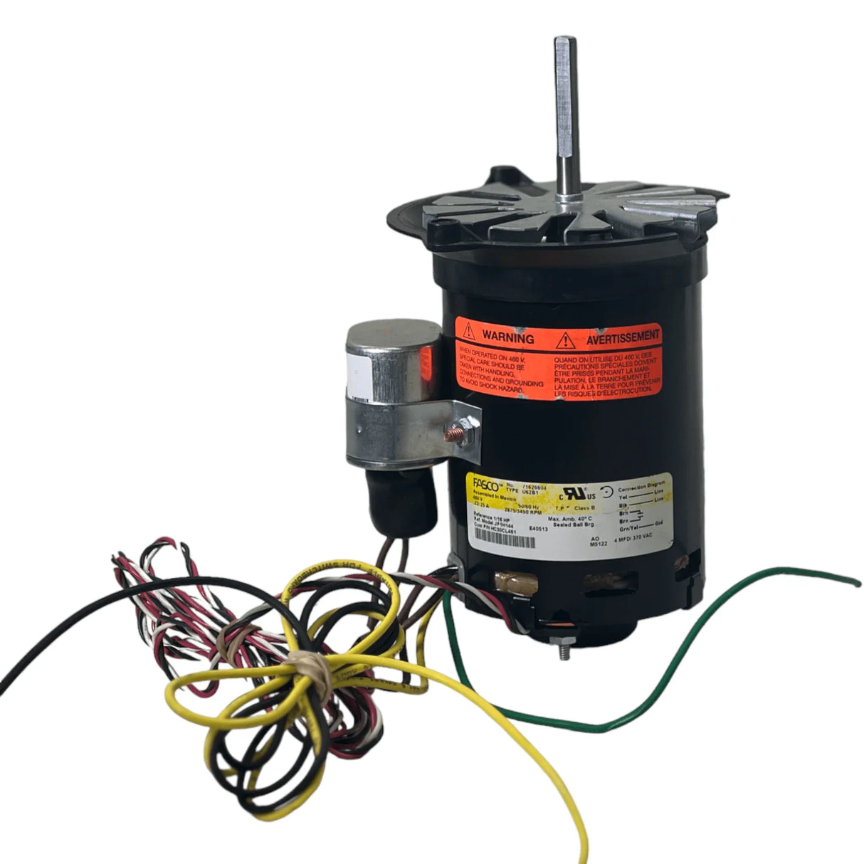 HC30CL461 Carrier Inducer Motor with Mounting Bracket - Truck To Trailer