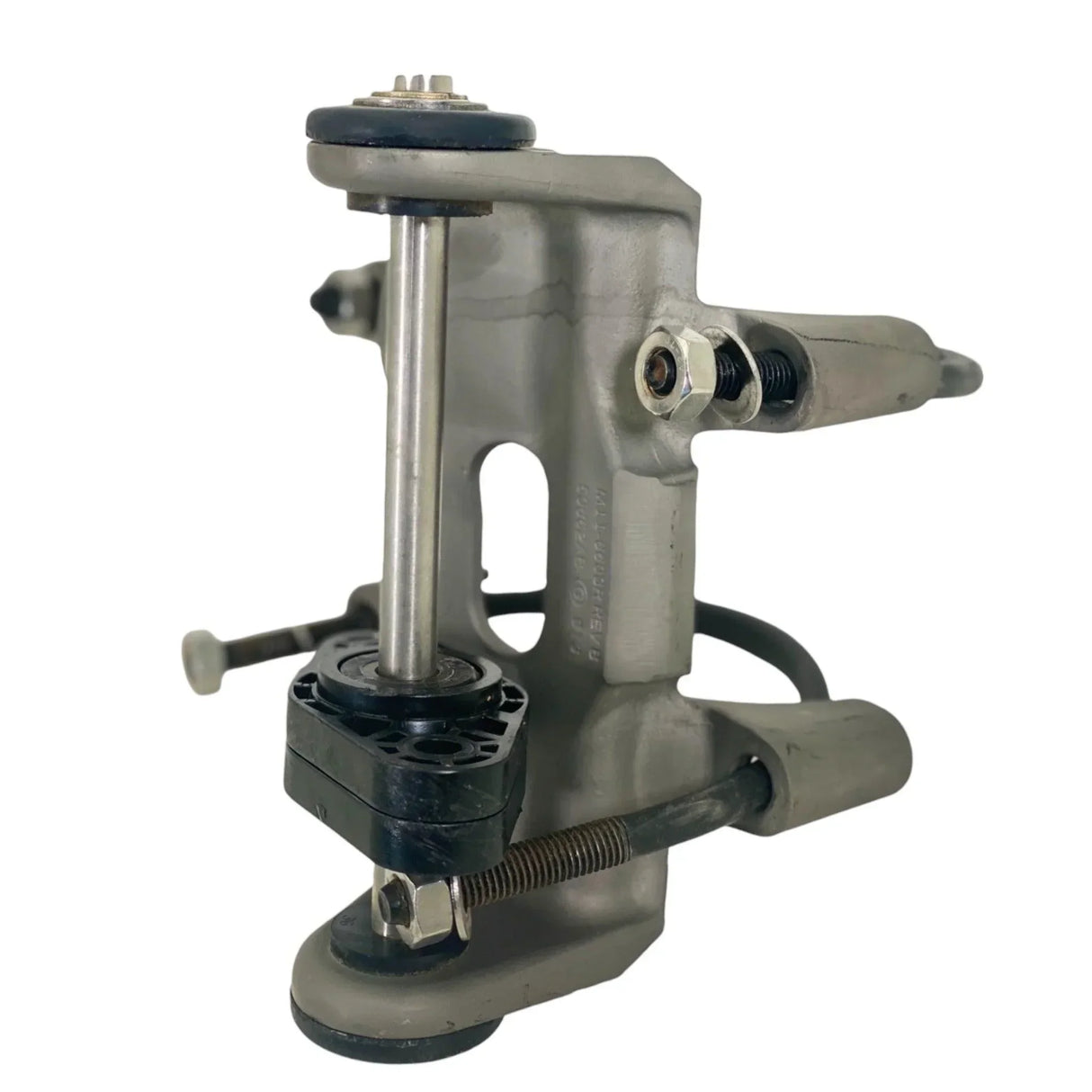 M166048R Genuine Paccar Right Side Exhaust Slider Bracket Clamp Assembly - Truck To Trailer