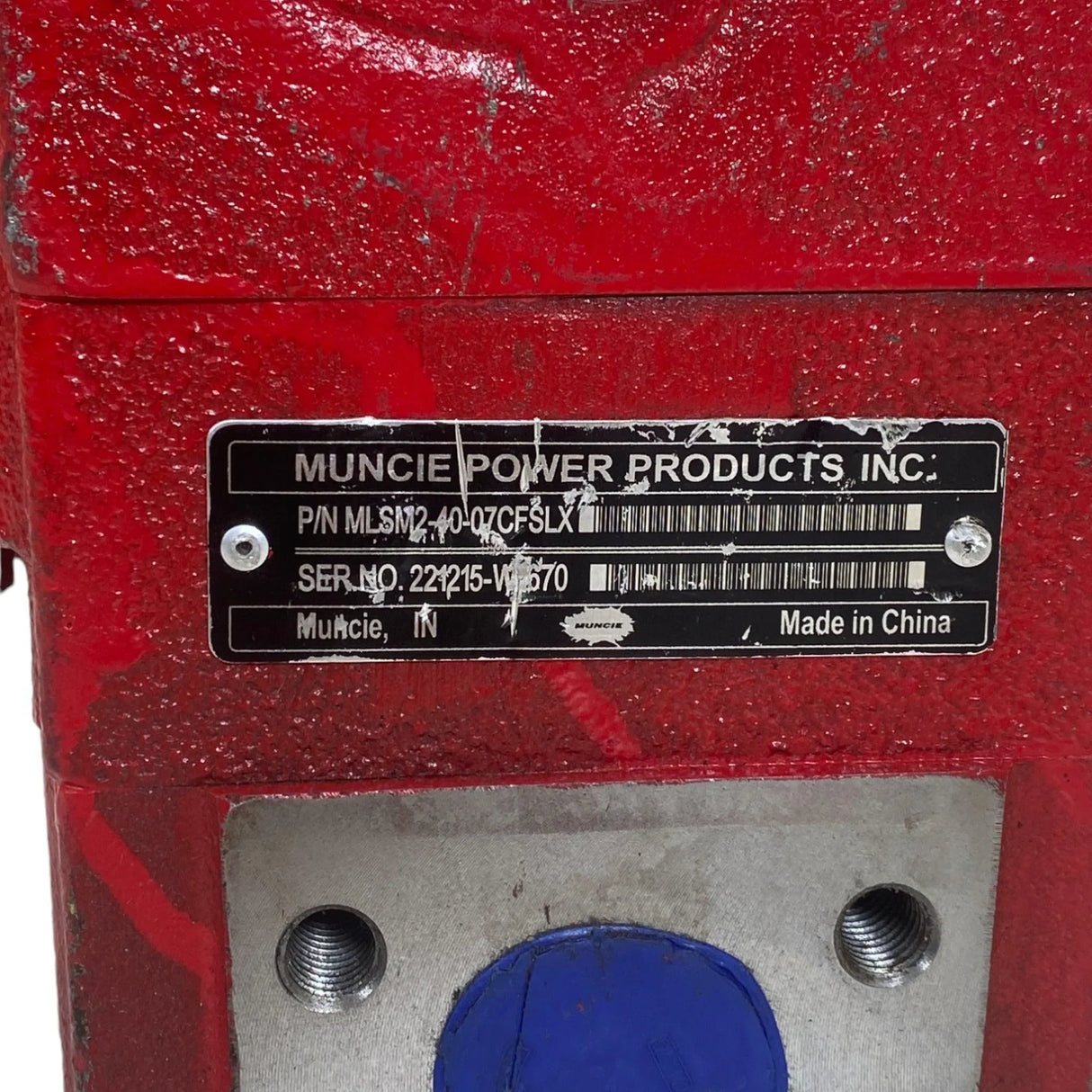 MLSM4007CFSLV Genuine Muncie Hydraulic Pump M2 - Truck To Trailer