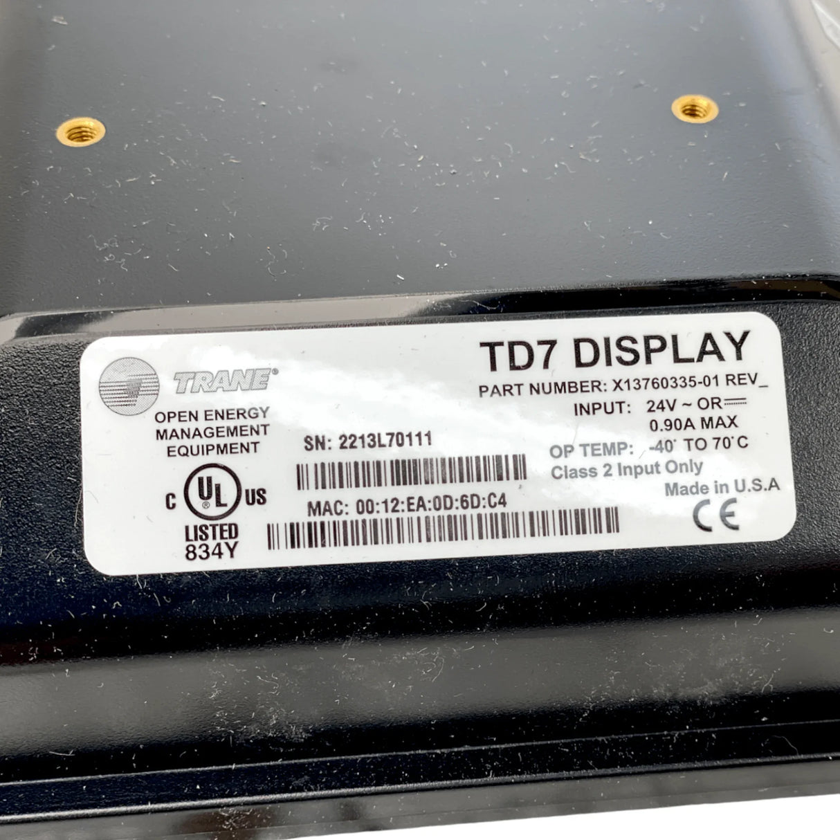 Mod02947 Oem Trane Td7 Display Module - Truck To Trailer