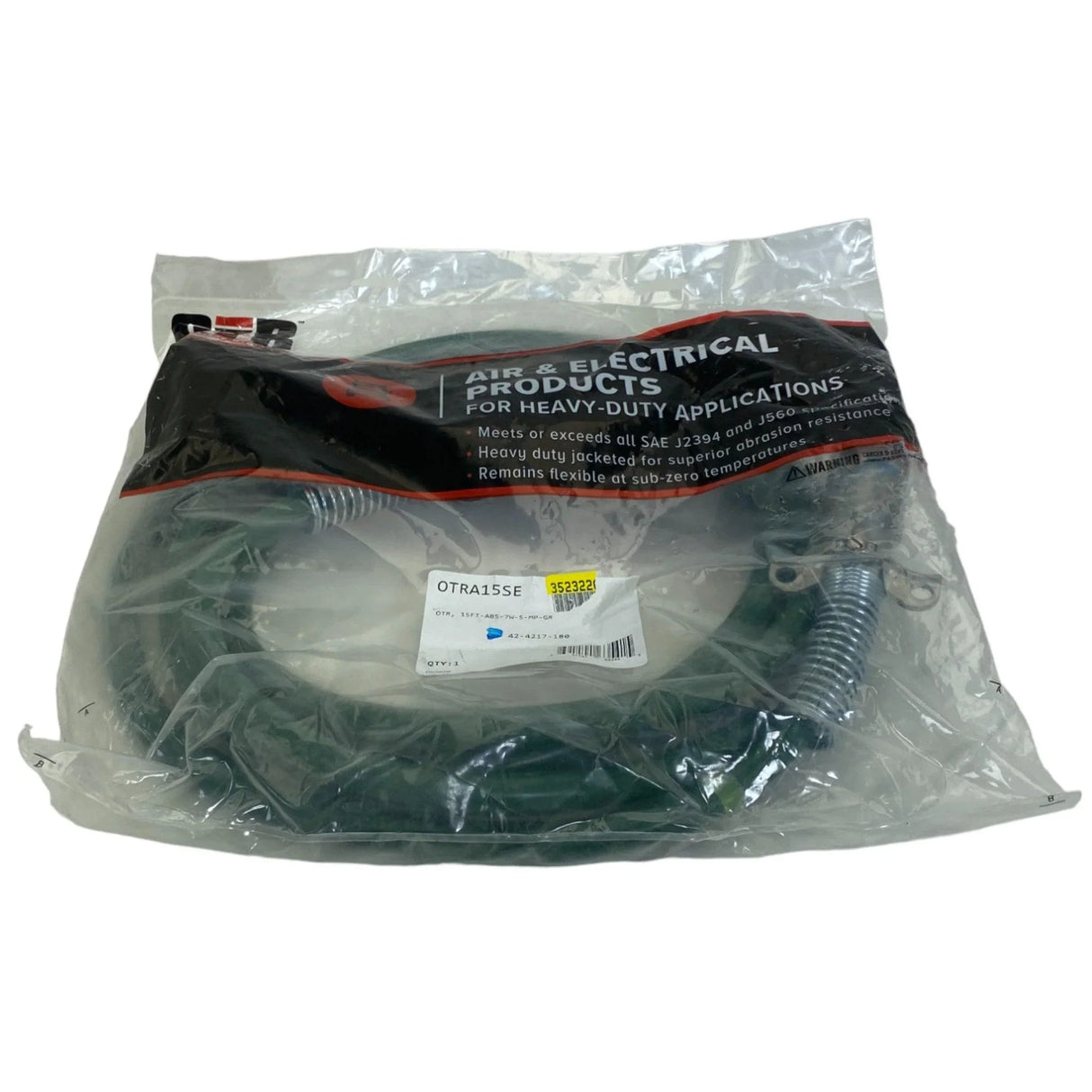 OTRA15SE OTR Electric Power Cable 15ft - Truck To Trailer