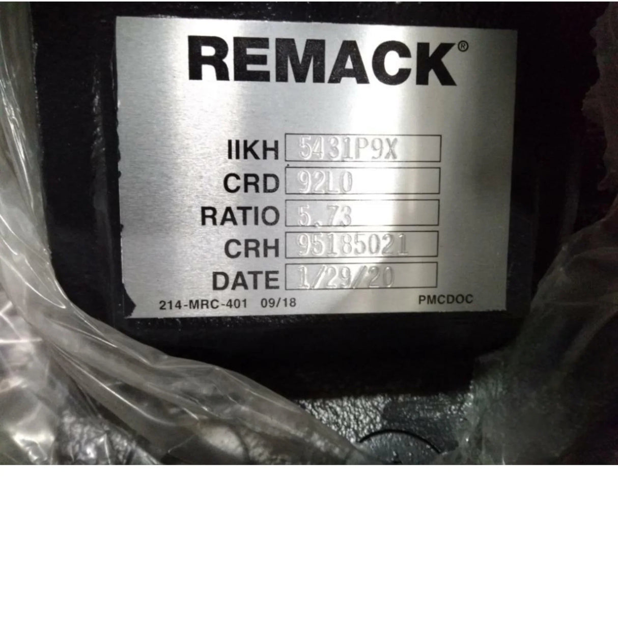 11KH5431P9X Genuine Mack Crdpc 92 5.73r Lo F. Spli - Truck To Trailer