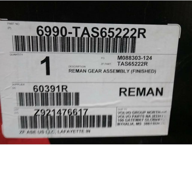 6990-TAS65222R Genuine Mack Steering Gear - Truck To Trailer