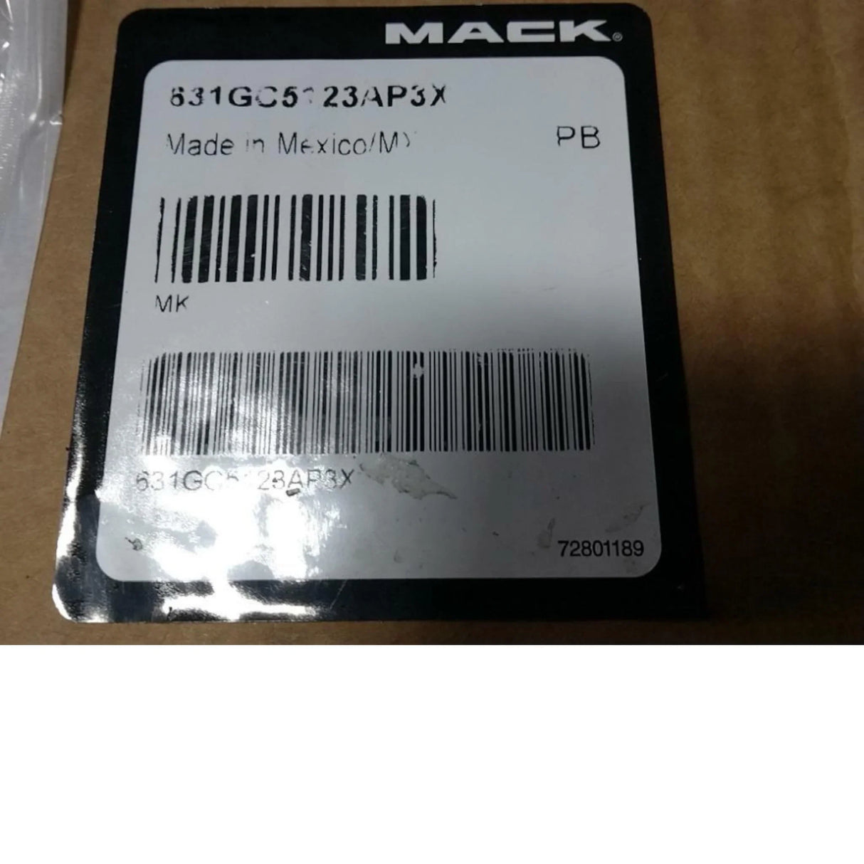631GC5123AP3X Genuine Mack Turbocharger - Truck To Trailer