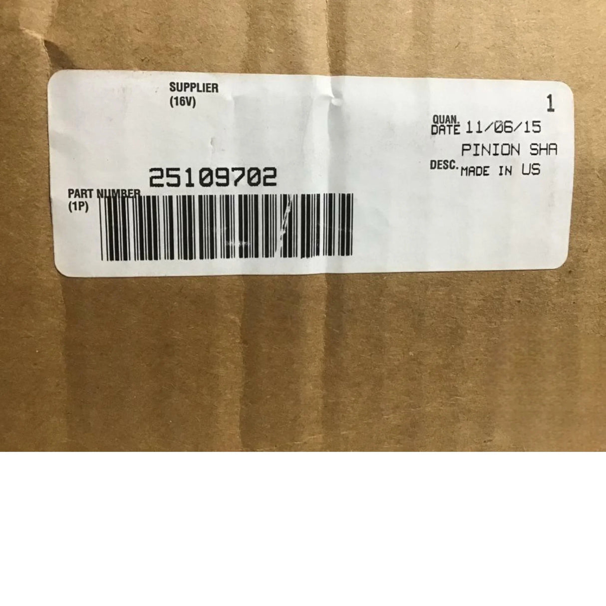 25109702 Genuine Mack Shaft - Truck To Trailer