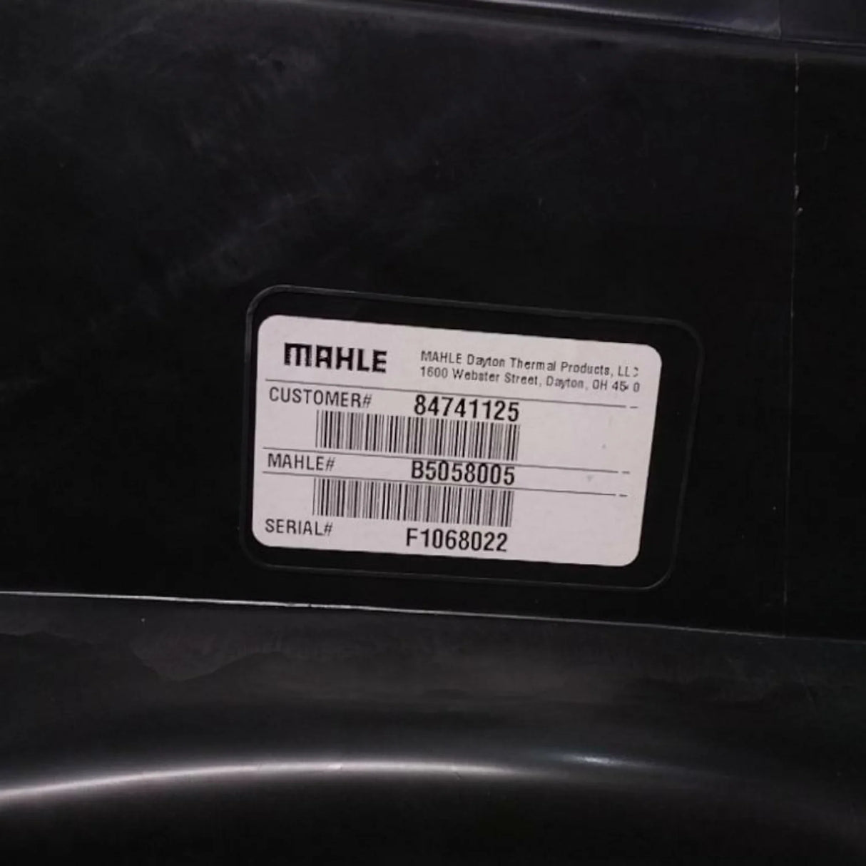 84741125 Genuine Volvo Climate Unit - Truck To Trailer