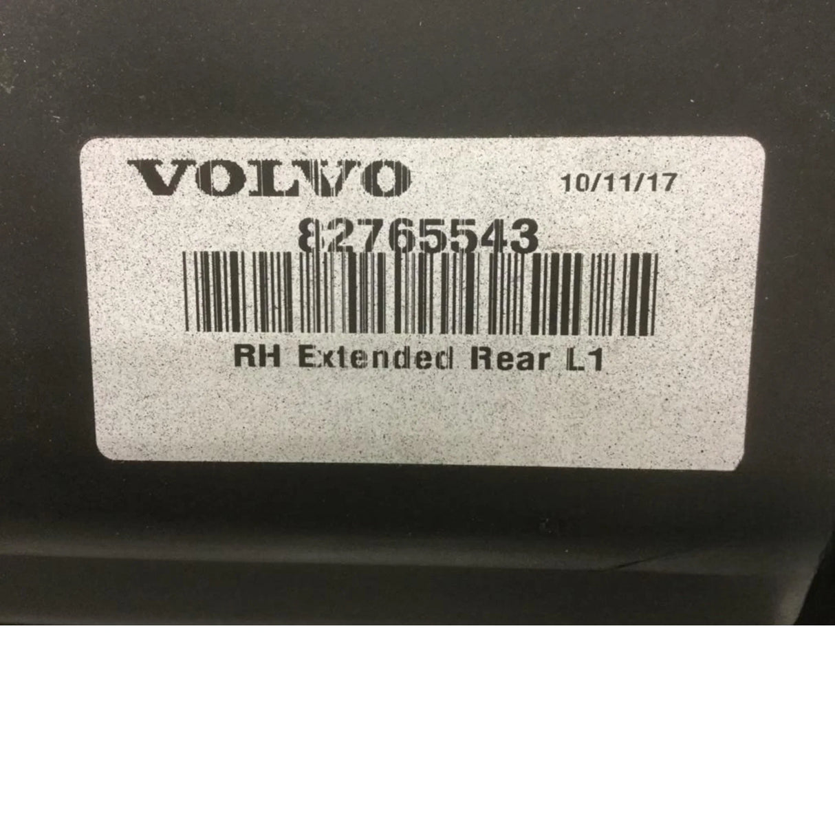 82765543 Genuine Volvo Chassis Fairing - Truck To Trailer