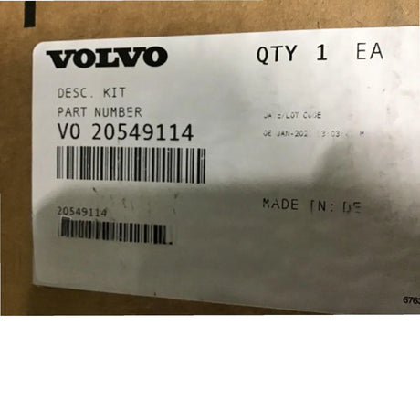 20549114 Genuine Volvo Valve Cover - Truck To Trailer
