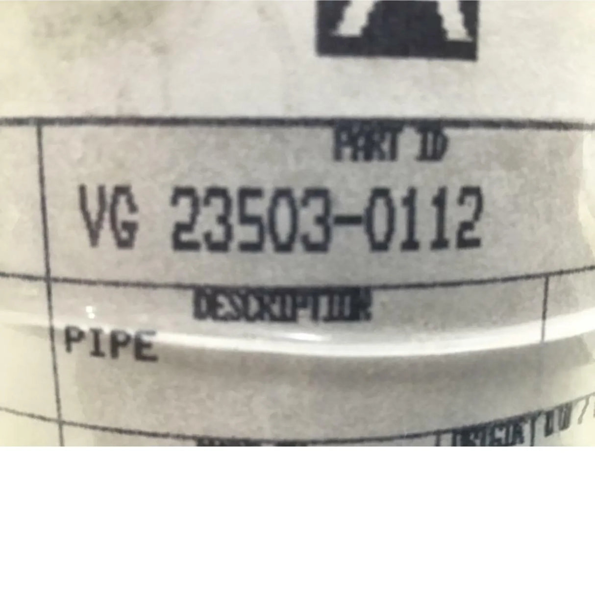 VG 23503-0112 Genuine Mack Pipe - Truck To Trailer