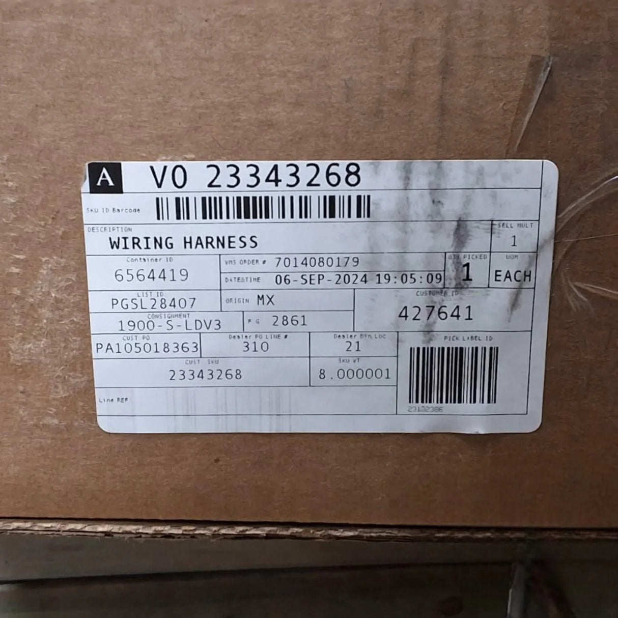 23343268 Genuine Mack Wiring Harness - Truck To Trailer