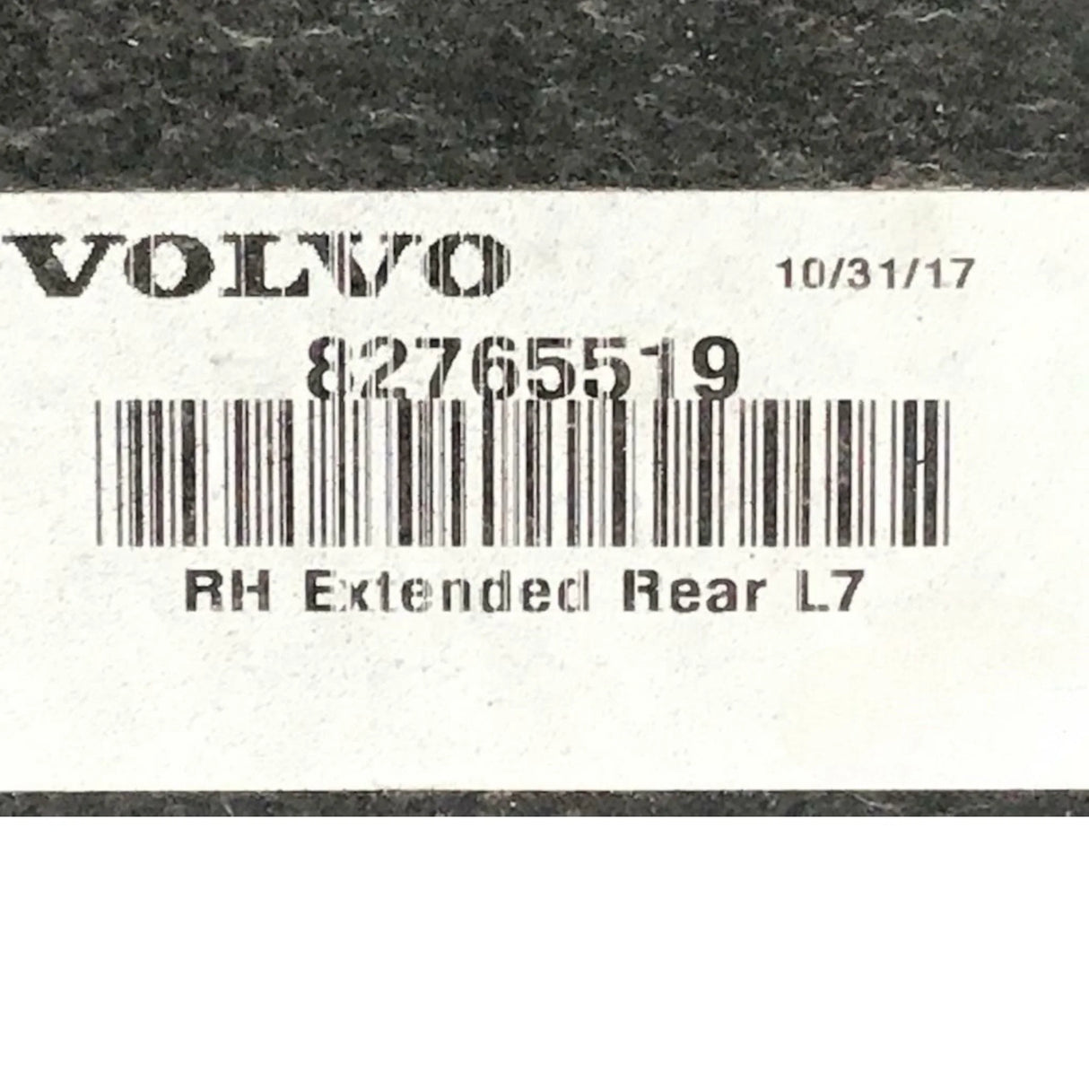 82765519 Genuine Volvo Chassis Fairing - Truck To Trailer