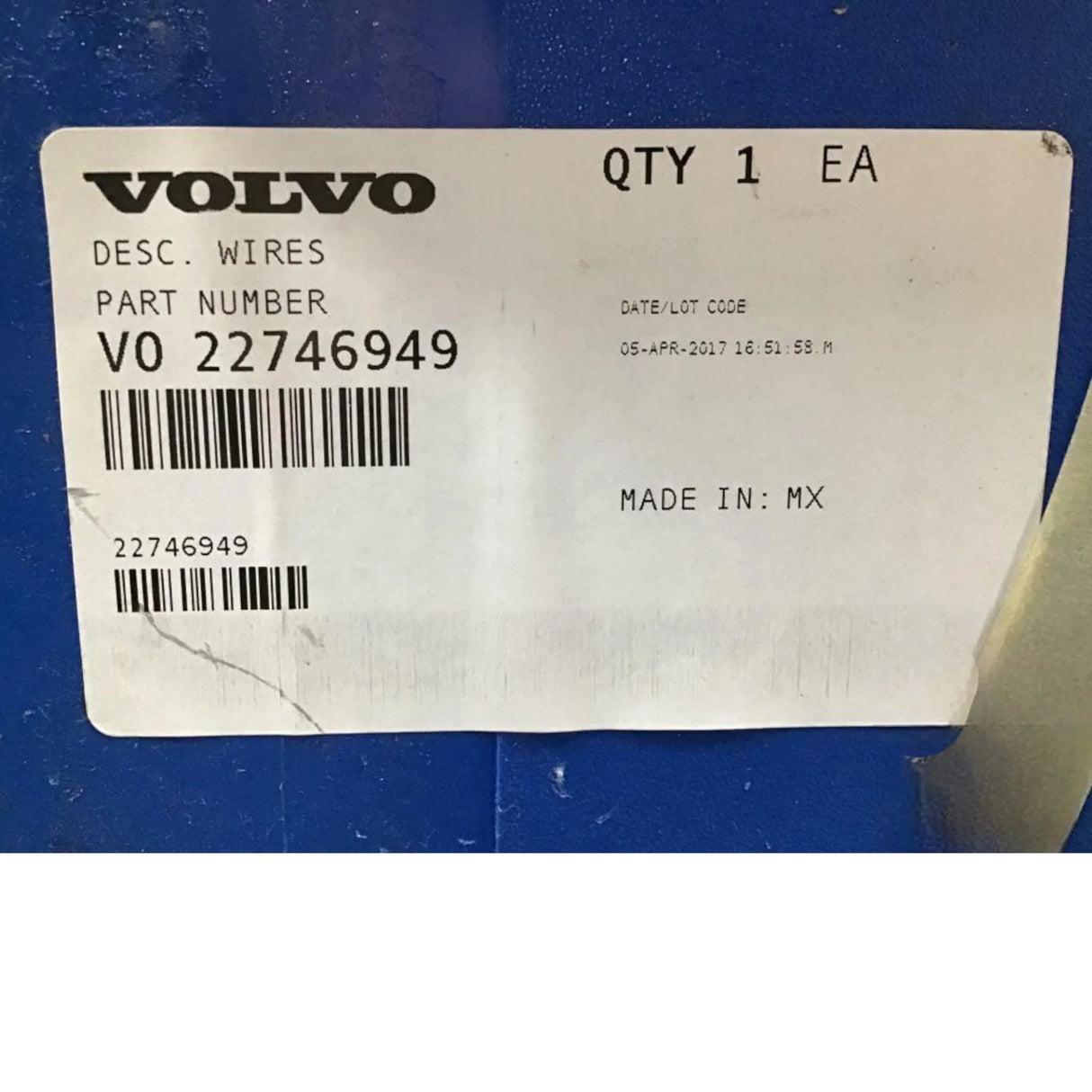 22746949 Genuine Volvo Wires - Truck To Trailer