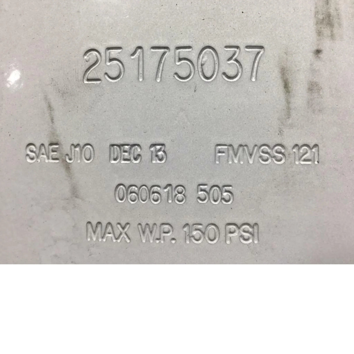 25175037 Genuine Mack Air Tank - Truck To Trailer