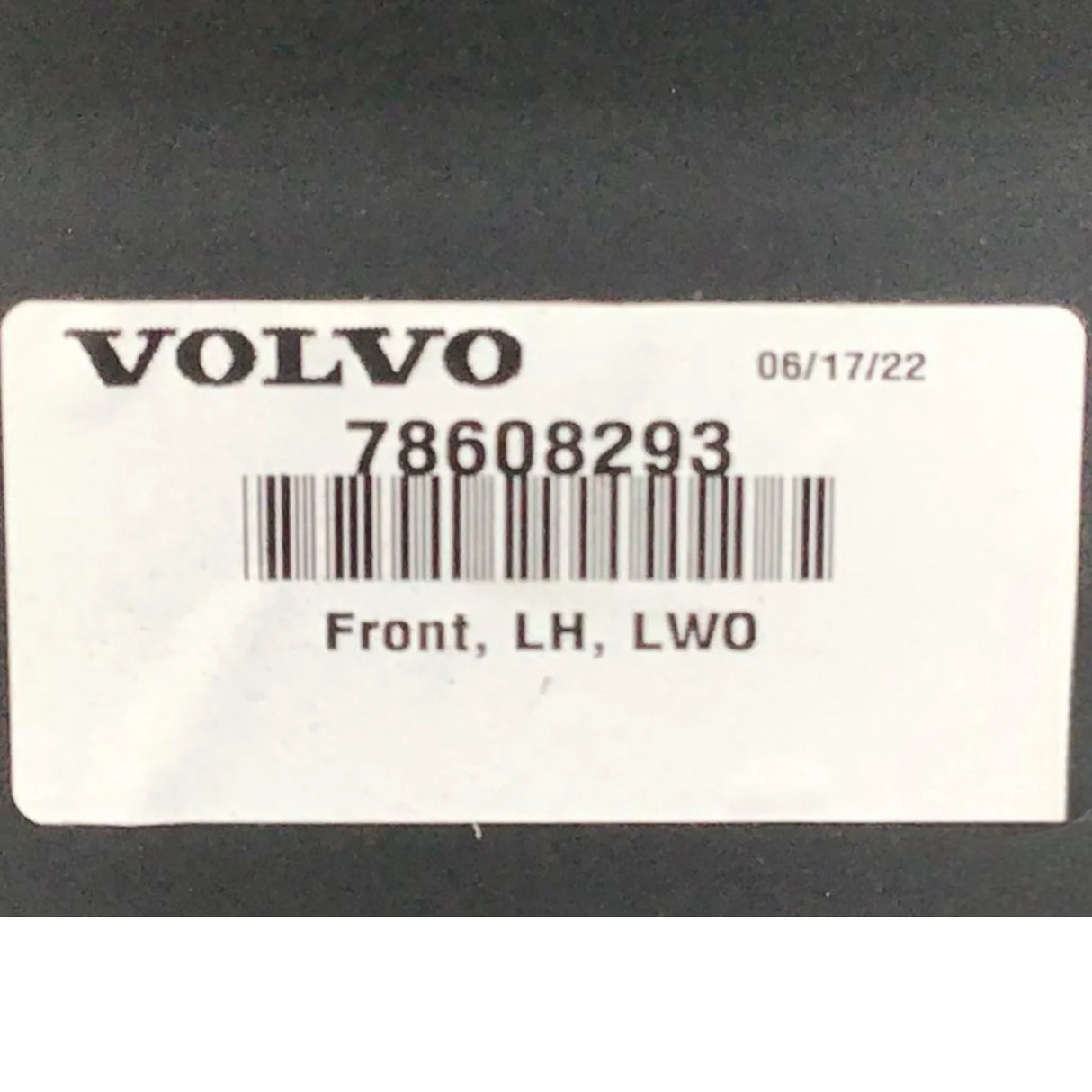 78608293 Genuine Volvo Chassis Fairing - Truck To Trailer