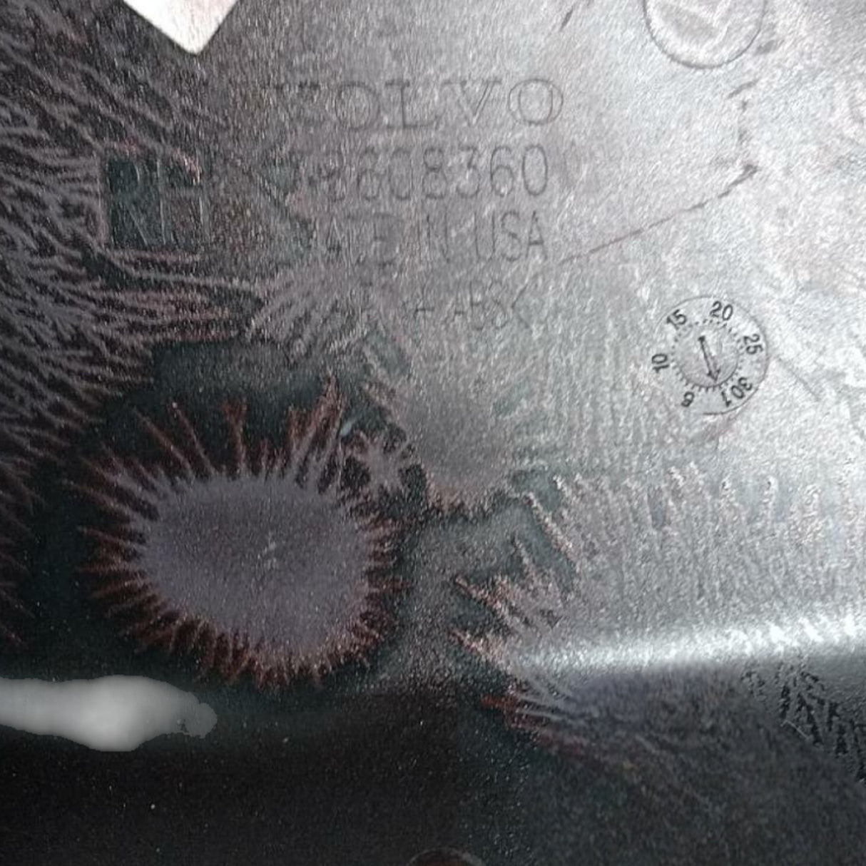 78608360 Genuine Mack  Cowl Side