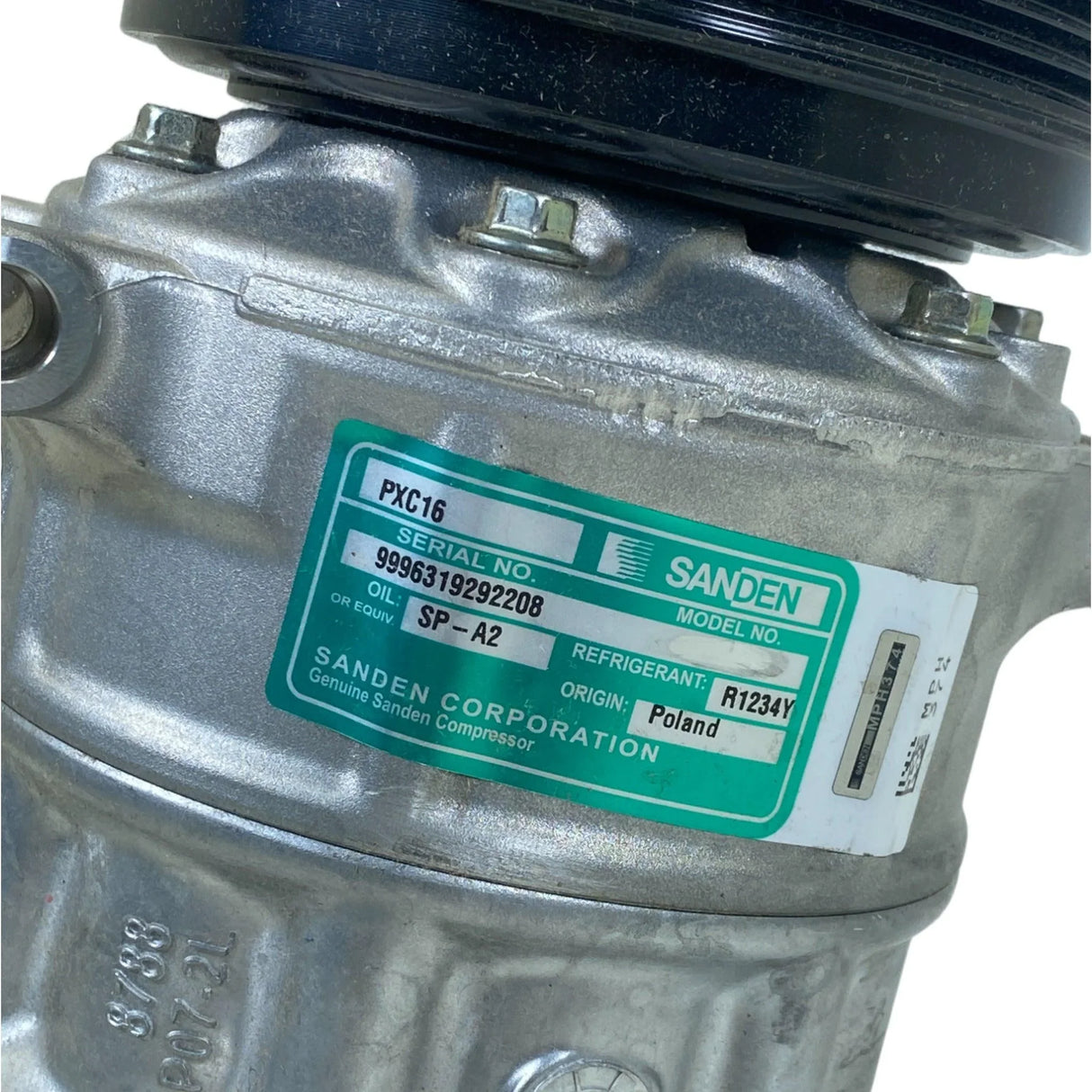 PXC16 Genuine Sanden A/C Compressor - Truck To Trailer