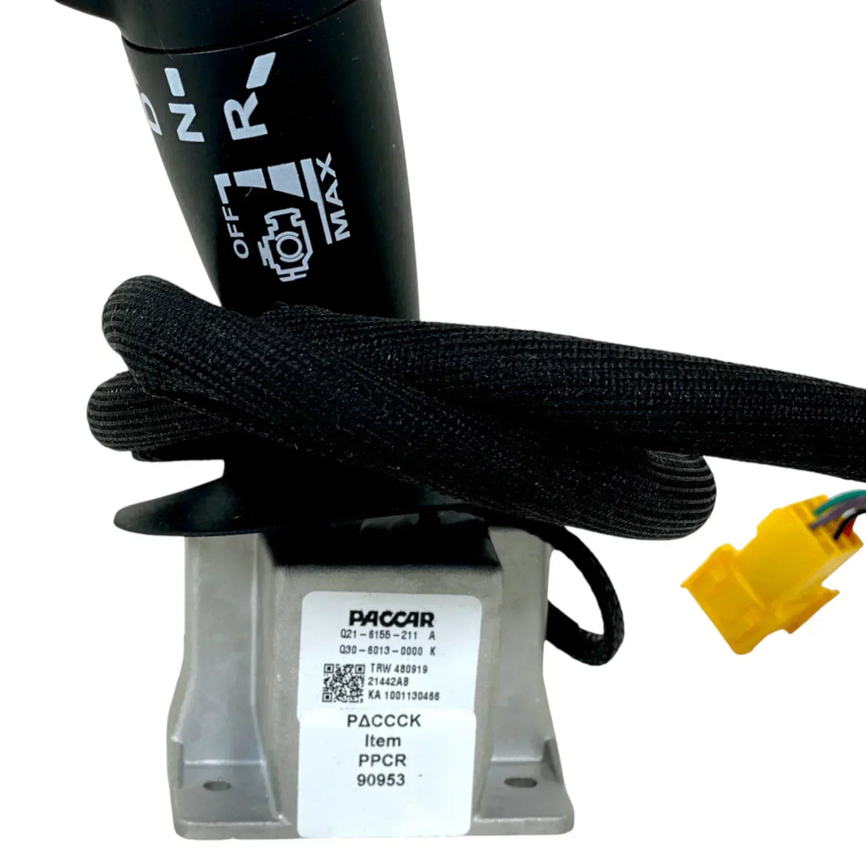 Q21-6155-211R Genuine Paccar Shift Control-Rnd 4Pos Eng Brk - Truck To Trailer