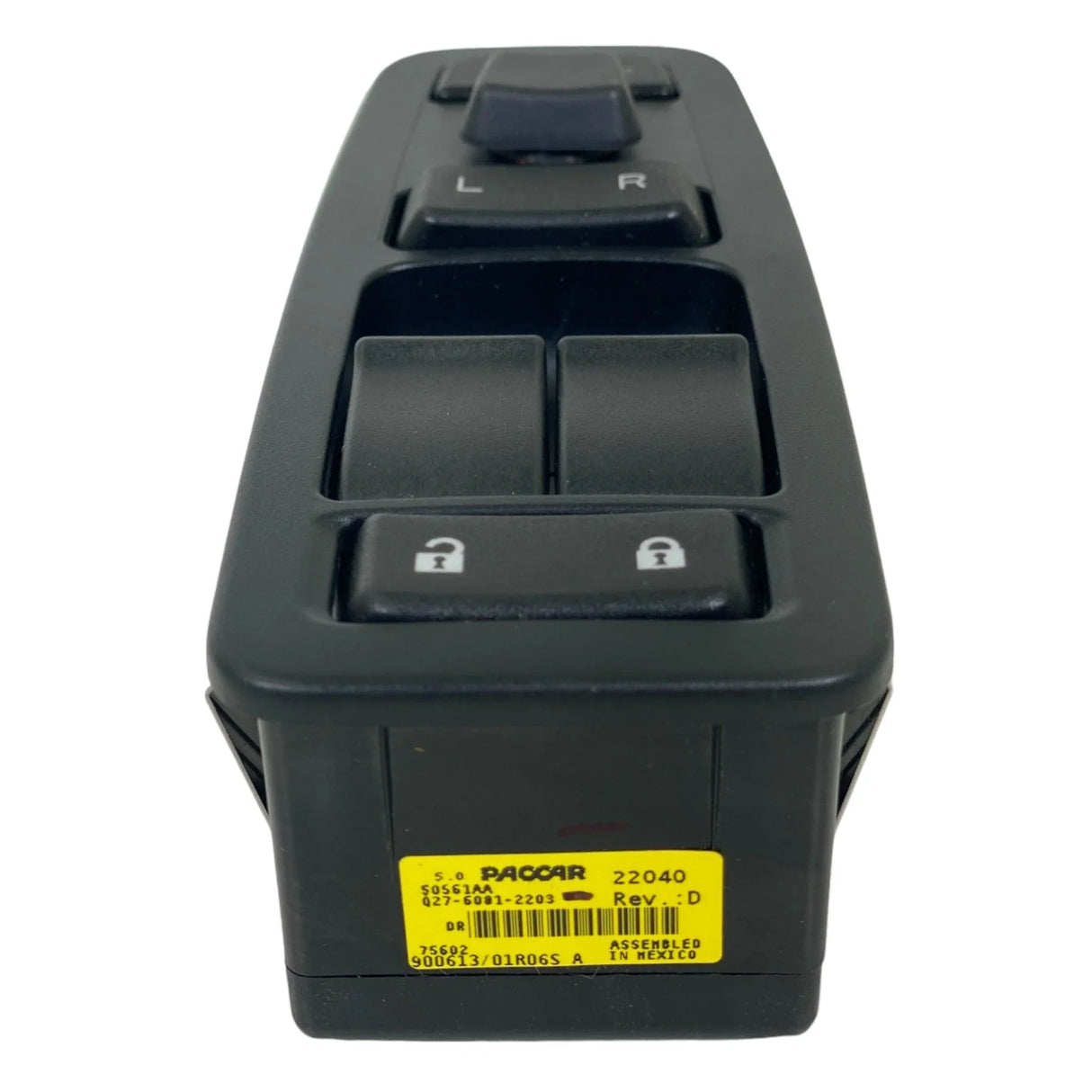 Q27-6081-2203 Genuine Paccar Window Drivers Side Switch Module - Truck To Trailer