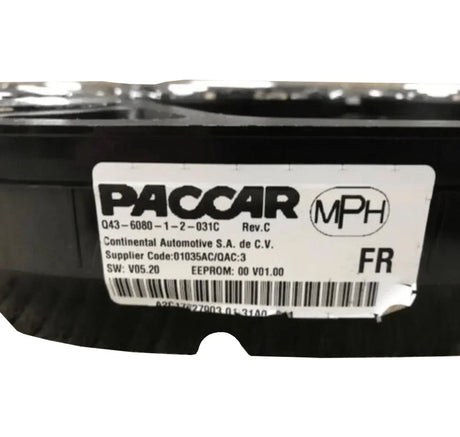 Q43608012021CLP Genuine Peterbilt Cluster - 2.1Mcab Instrument - Truck To Trailer