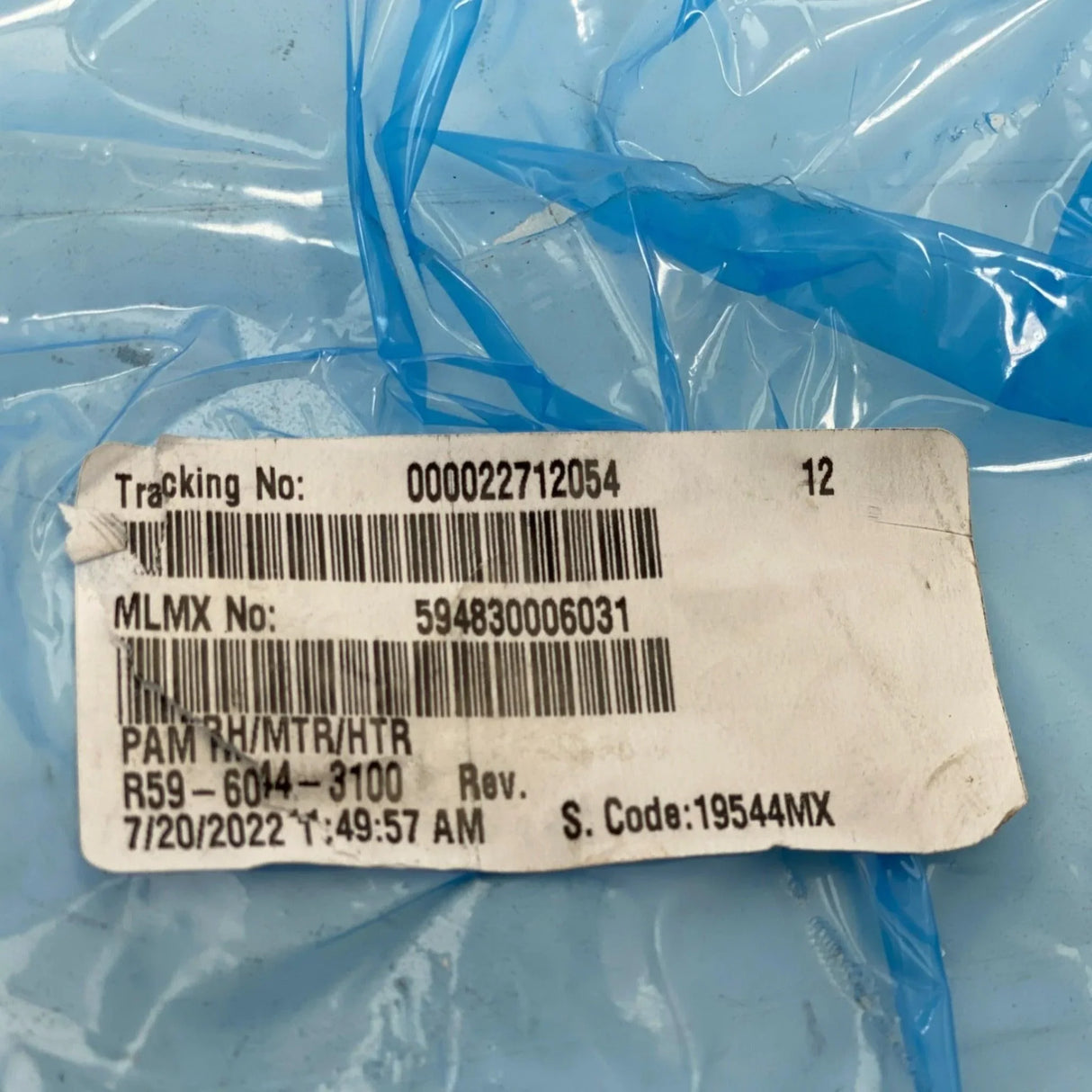 R59-6044-3100 Genuine Peterbilt Right Side Mirror Assembly - Truck To Trailer