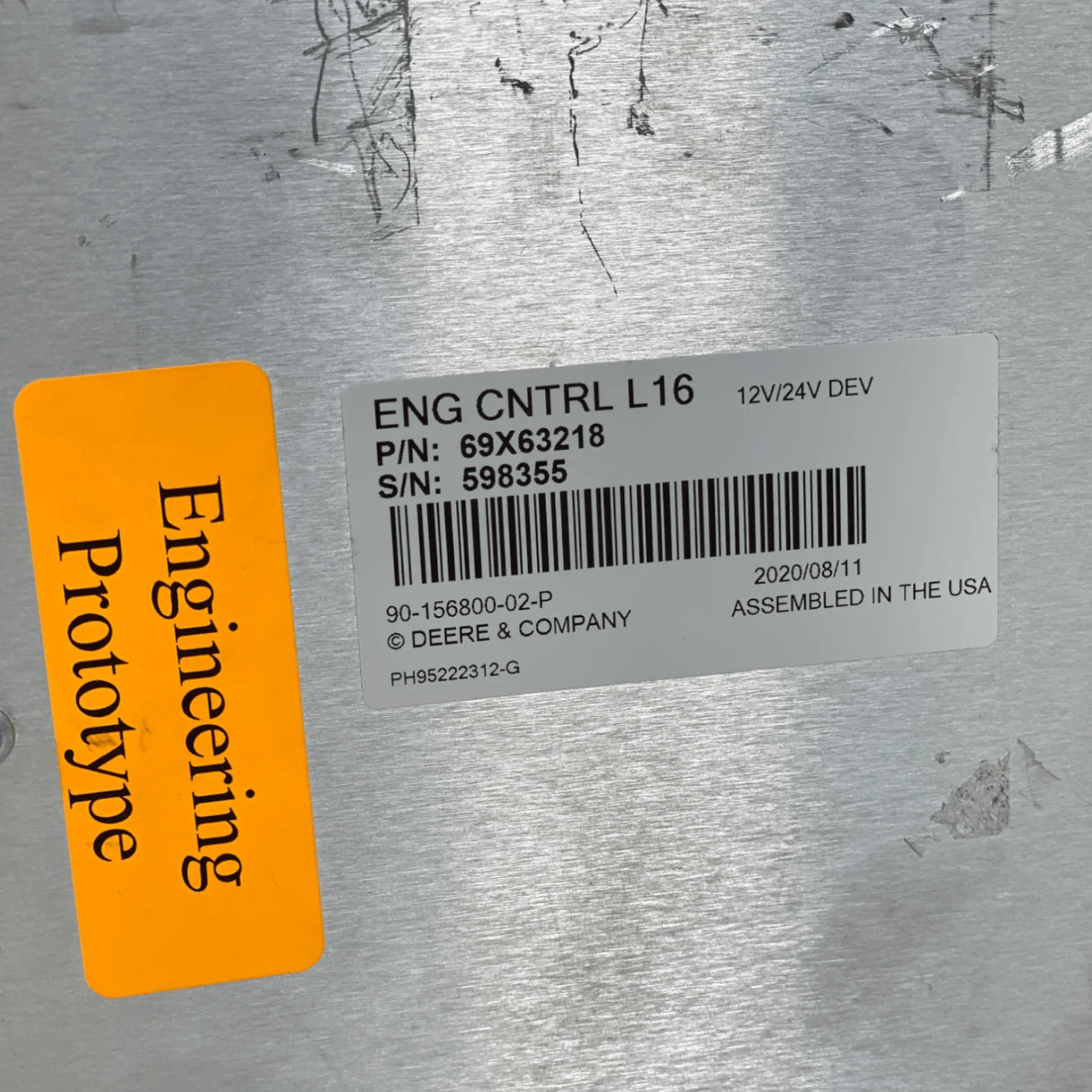 Re526588 Genuine John Deere Ecm Engine Control Module L16 - Truck To Trailer