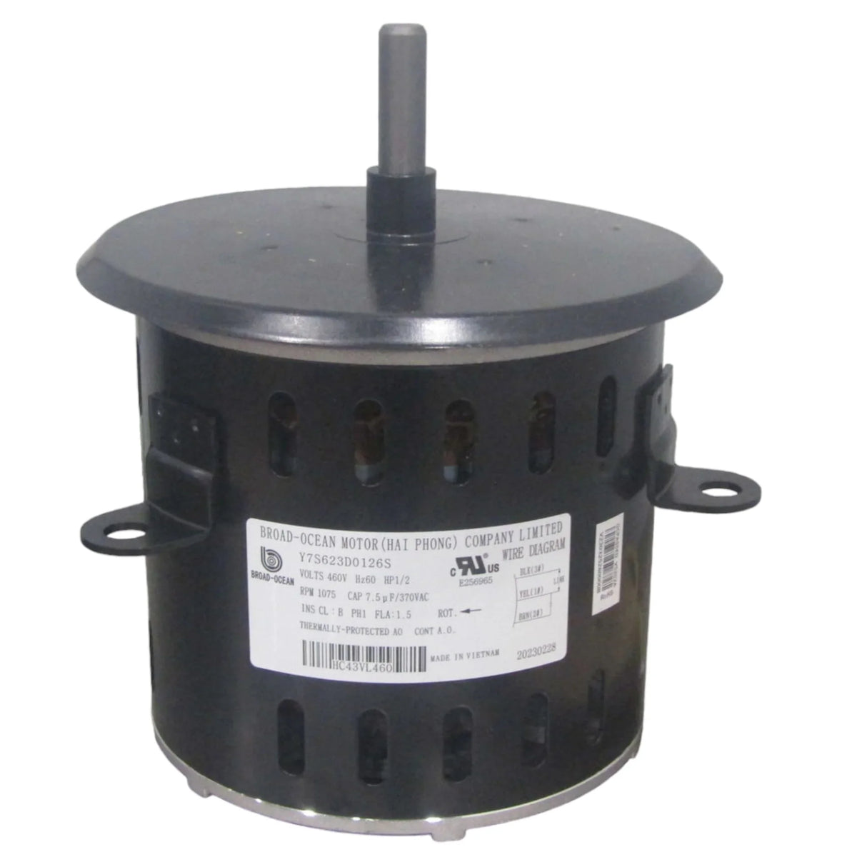 HC43VL460 Genuine Carrier Condenser Fan Motor - Truck To Trailer