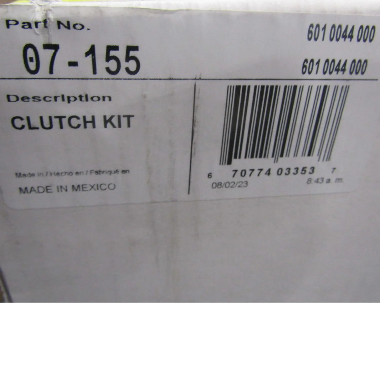 07-155 Genuine Luk Clutch Kit - Truck To Trailer