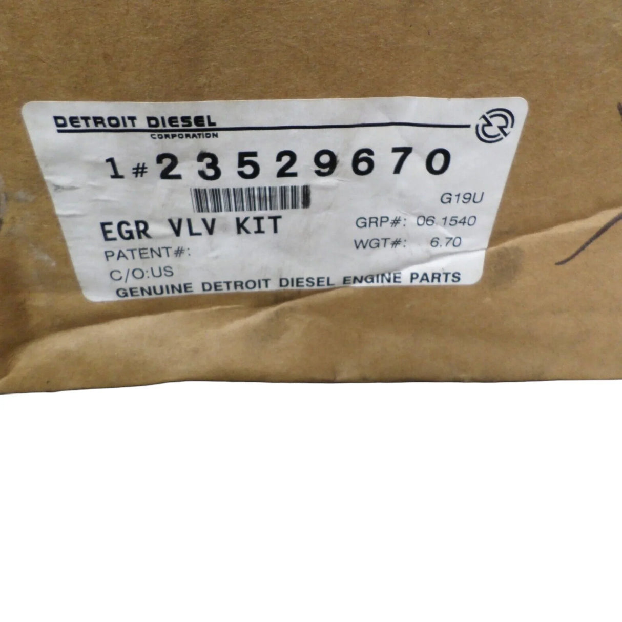 23529670 Genuine Detroit Diesel EGR Exhaust Gas Recirculation Valve - Truck To Trailer