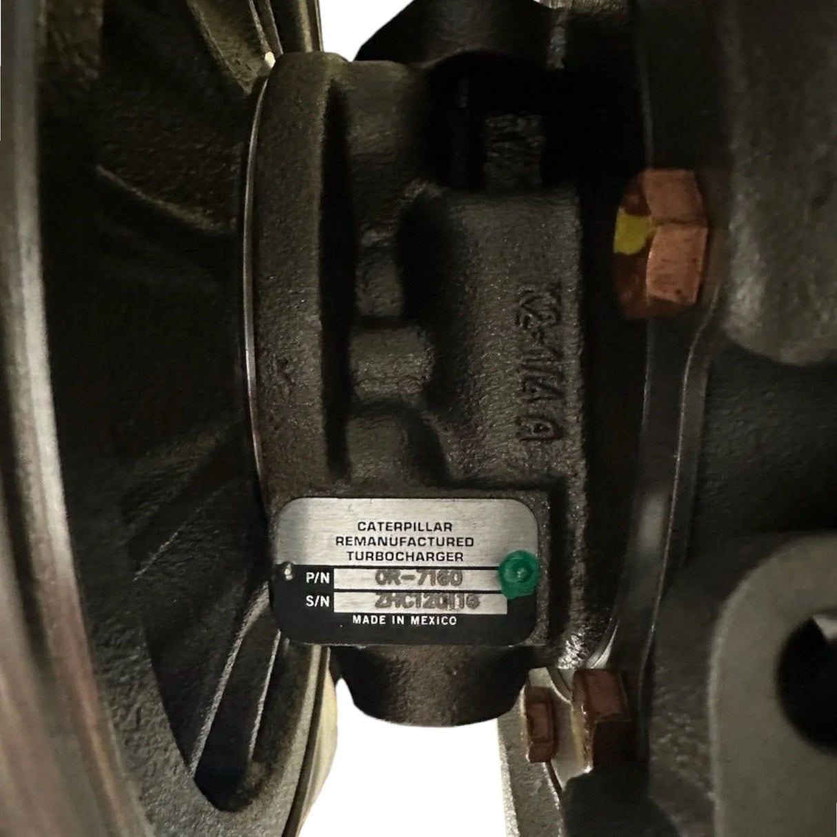 0R-7160 Genuine Caterpillar Turbocharger TW9211 - Truck To Trailer