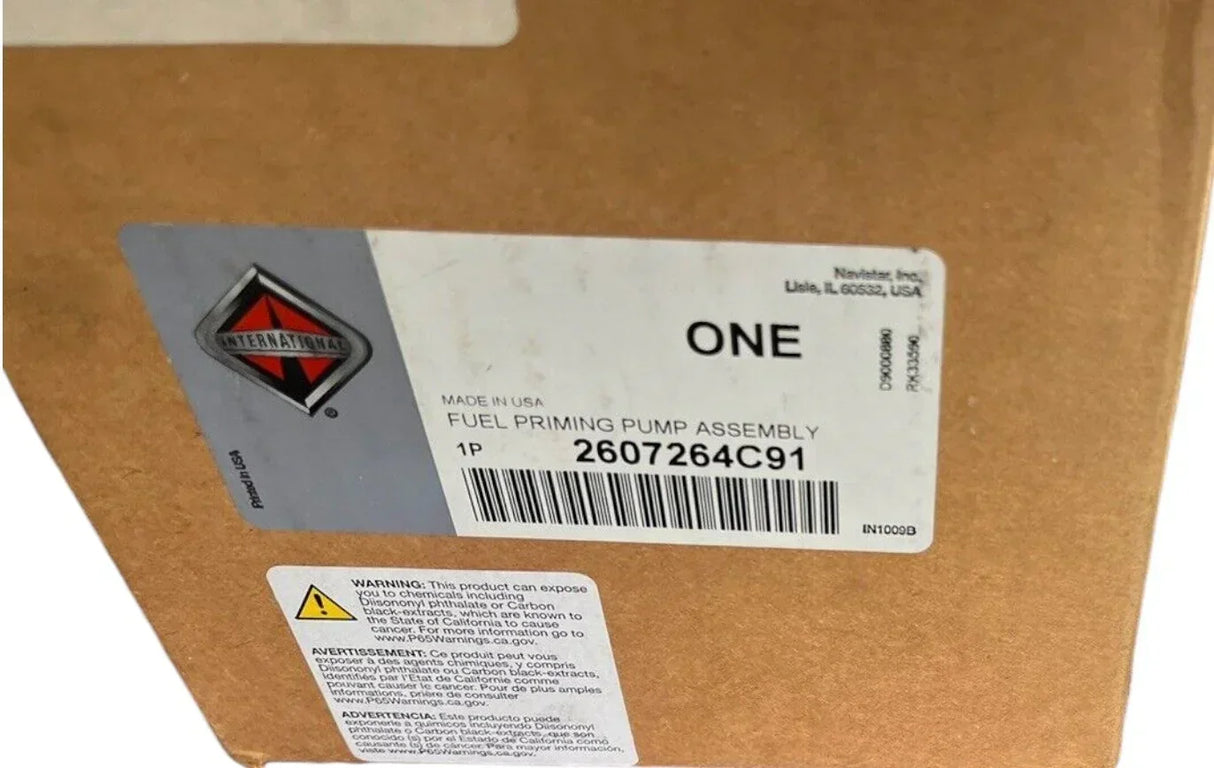 875615C91 Genuine International Fuel Pump Primer - Truck To Trailer