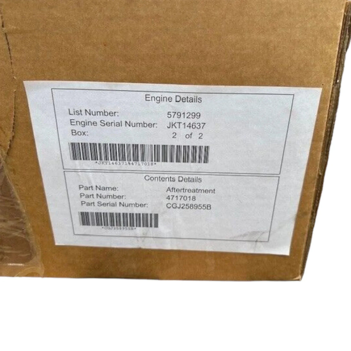 471-7018 Genuine Caterpillar DPF Diesel Particulate Filter - Truck To Trailer