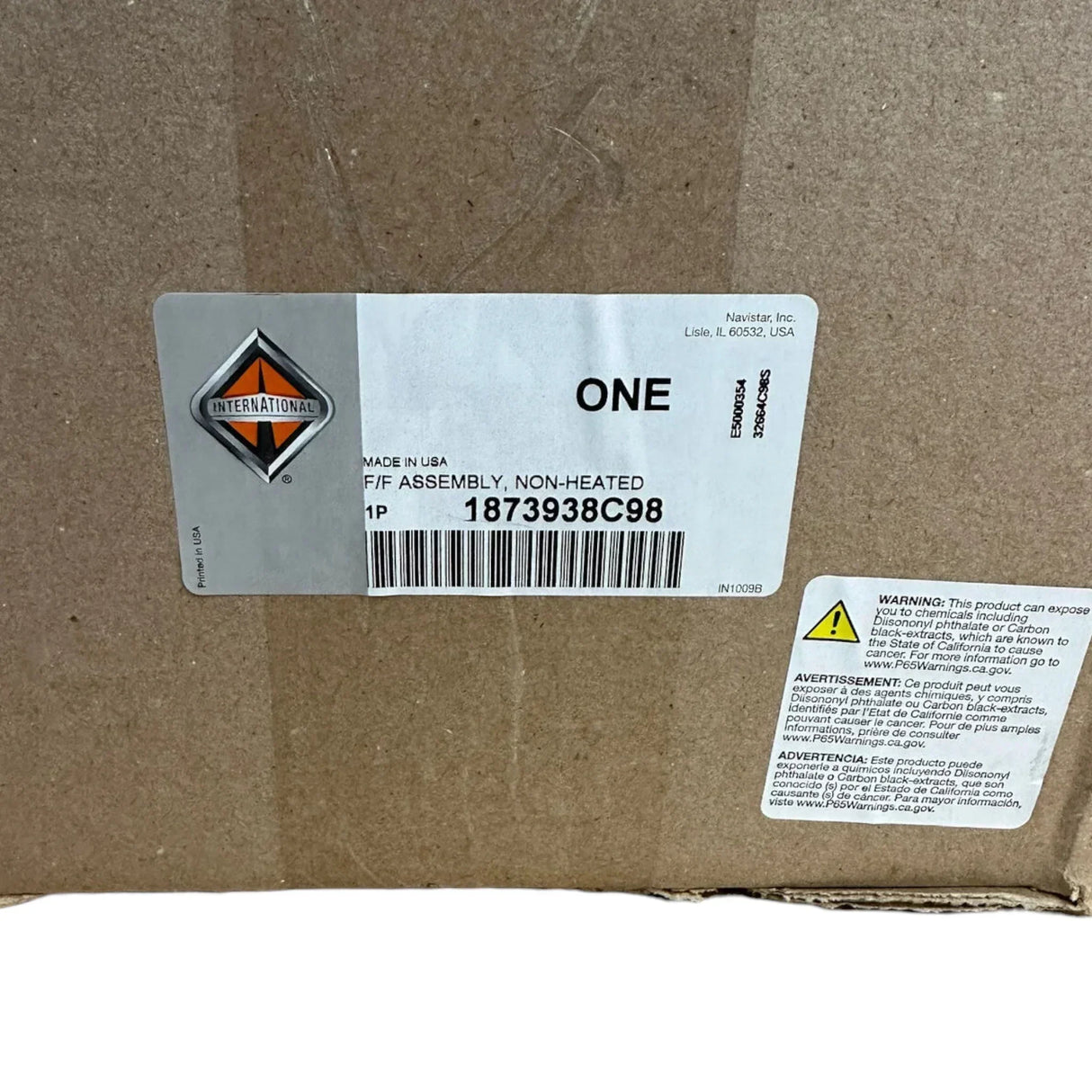 1873938C92 Genuine International Fuel Filter Housing - Truck To Trailer