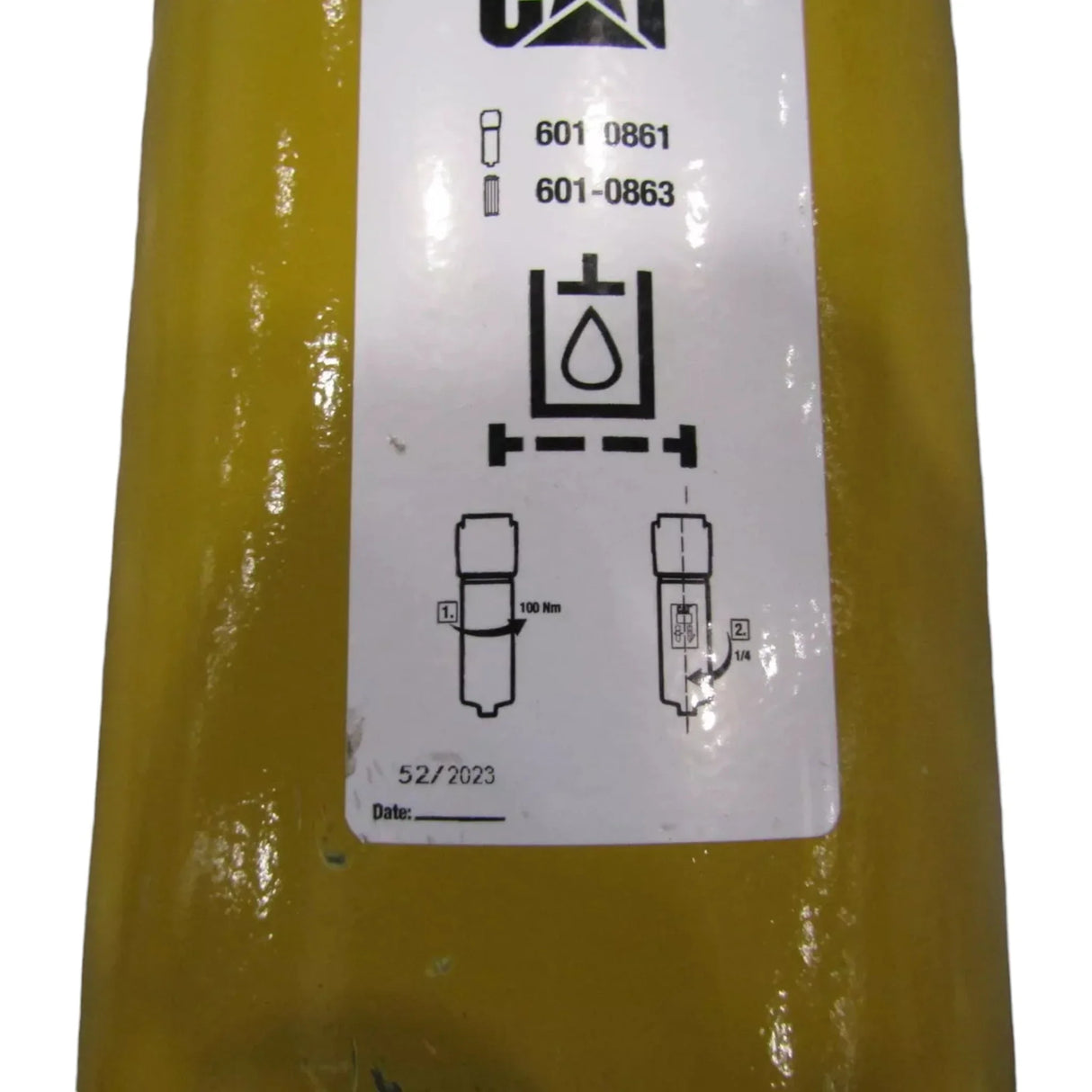 601-0861 Genuine Caterpillar Engine Oil Filter Housing Assembly - Truck To Trailer