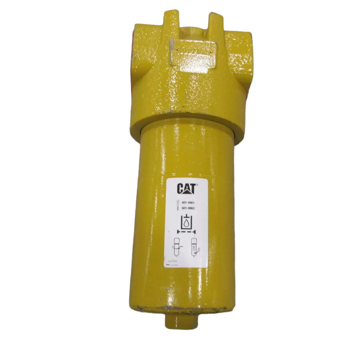 601-0861 Genuine Caterpillar Engine Oil Filter Housing Assembly - Truck To Trailer