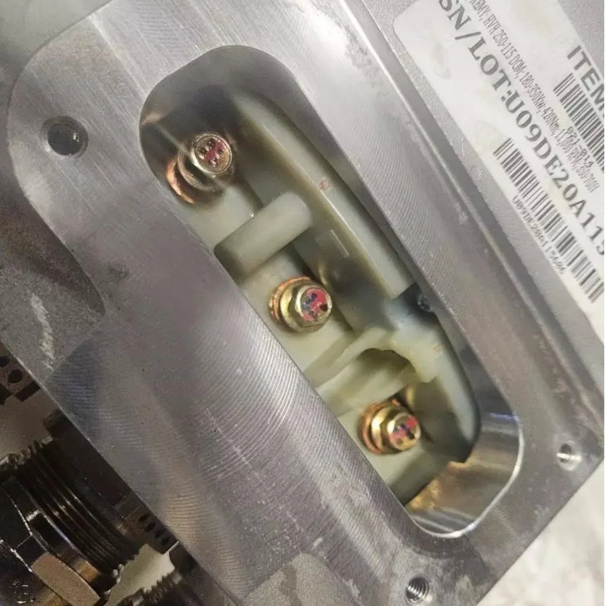 HVH-250-115-DOM Genuine Borgwarner Electric Drive Motor With Gearbox - Truck To Trailer